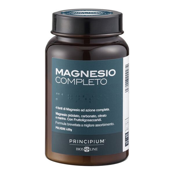 principium magnesio completo integratore muscolare 400 g