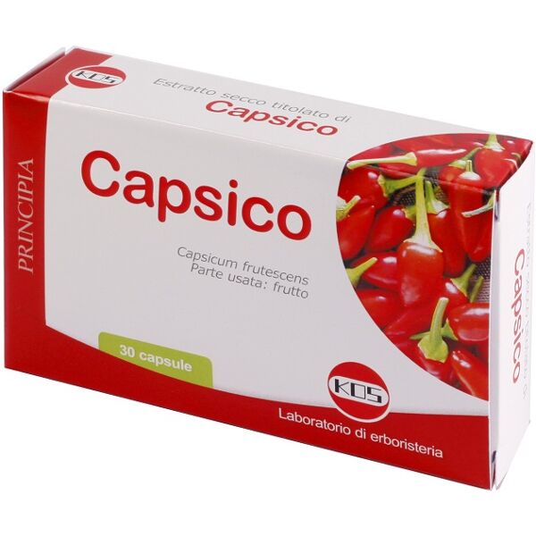 kos srl capsico estratto secco 30 capsule