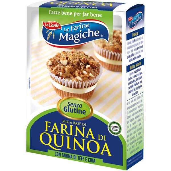 ipafood le farine magiche mix farina a base di quinoa senza lievito e senza glutine 200 g