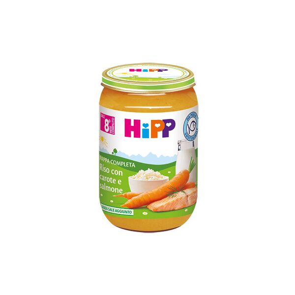 hipp riso carote/salmone 220g