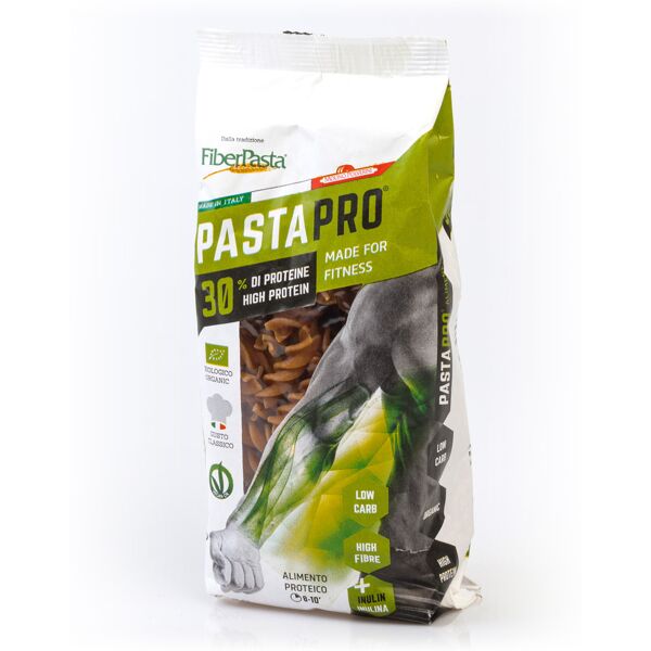 fiberpasta srl pastapro fusilli integrali 30% proteine 250 g