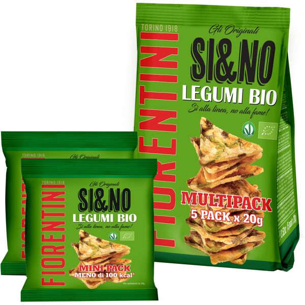 fiorentini alimentari spa bio si & no legumi croccanti 5 x 20 g