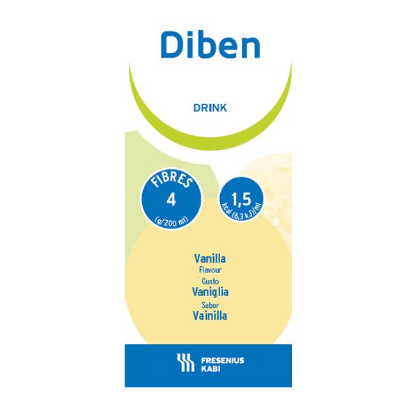 fresenius kabi italia srl diben drink vaniglia 4 flaconi x 200 ml