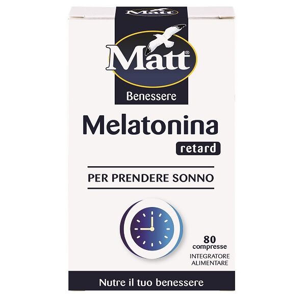 a&d spa gruppo alimentare diet matt benessere melatonina retard 80 compresse