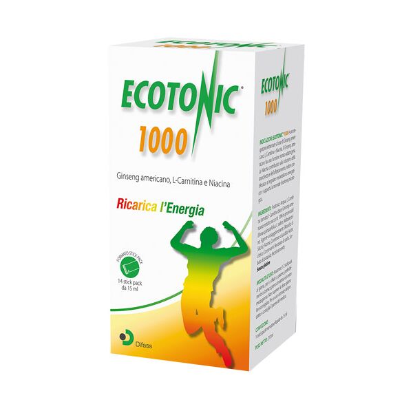 difass ecotonic*1000 14 stick 210ml