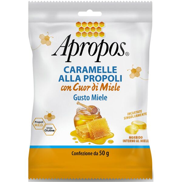 apropos caramelle dure miele cuor di miele 50 g