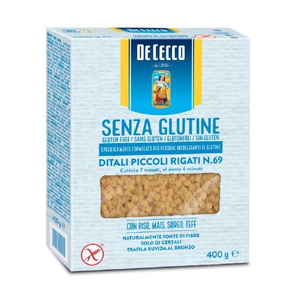 f.lli de cecco de cecco ditali piccoli rigati n.69 400 g