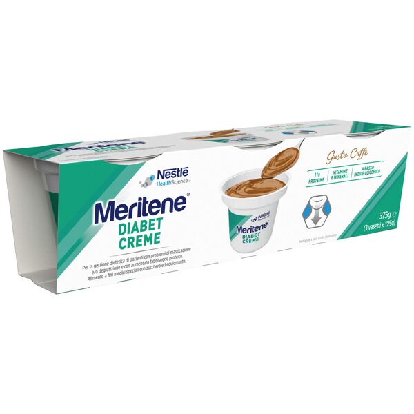 meritene diabet creme caffe' 3 x 125 g