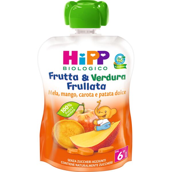 hipp bio frutta & verdura carota mango banana 90 g