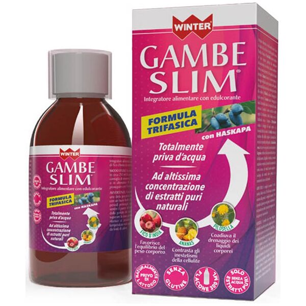 gdp srl-general dietet.pharma winter gambe slim formula trifasica 300 ml