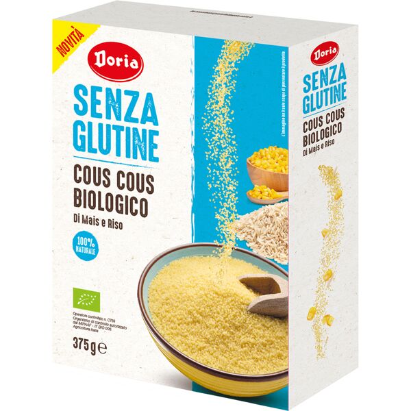 doria cous cous biologico mais-riso 375 g