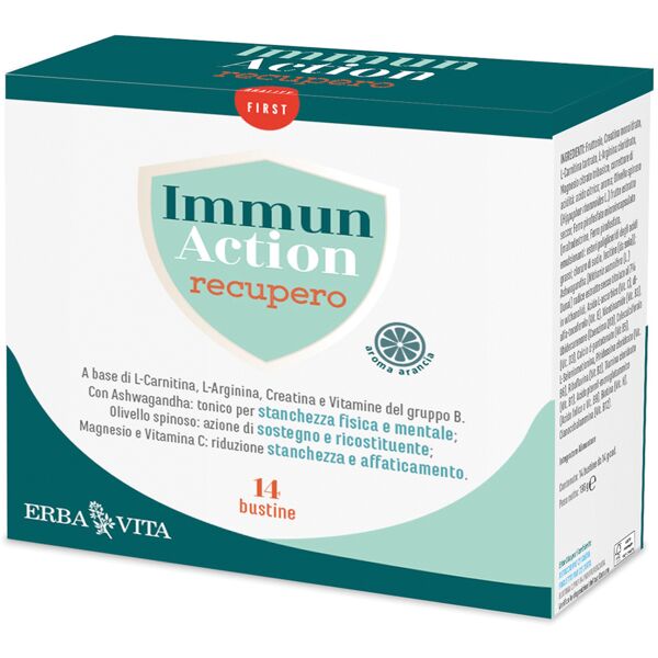 erba vita immun action recupero 14 bustine da 14 g