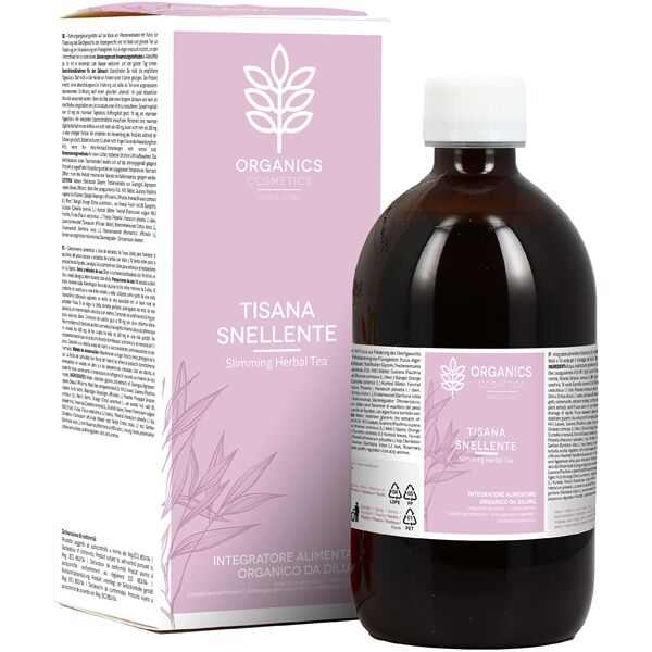 sma organics cosmetics tisana snellente 500 ml