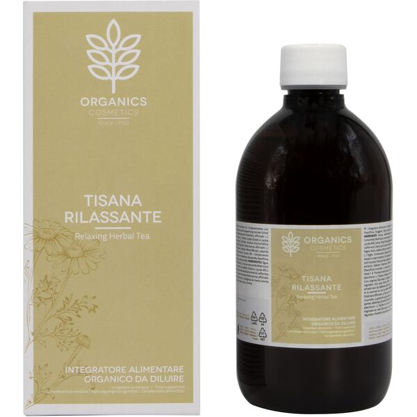 sma organics cosmetics tisana rilassante 500 ml