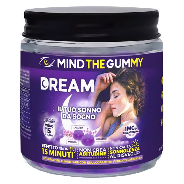 dante medical solution srl mind the gummy dream 30 pastiglie gommose gusto mirtillo senza zucchero