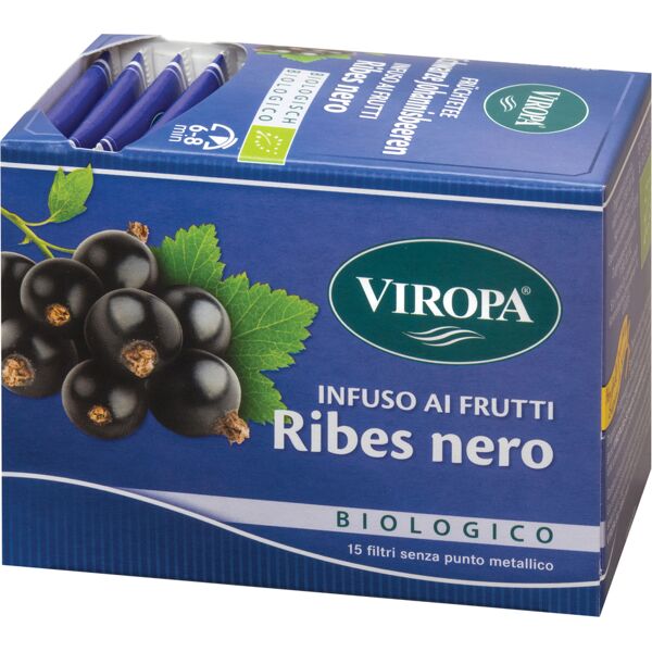 viropa import srl viropa ribes nero bio 15 bustine