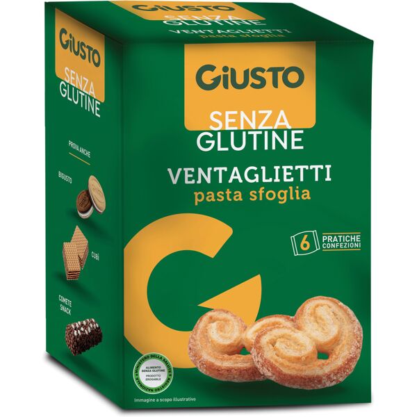 giusto senza glutine ventaglietti 6x25 g