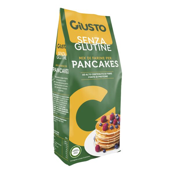 giusto senza glutine mix pancake 400 g