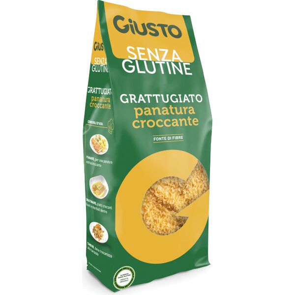 giusto senza glutine grattugiato panatura croccante 200 g