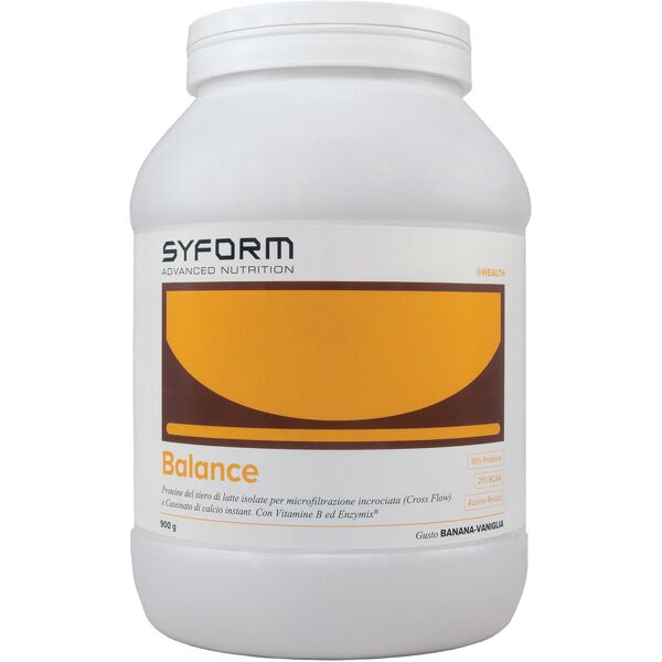 syform srl balance banana/vaniglia 900 g