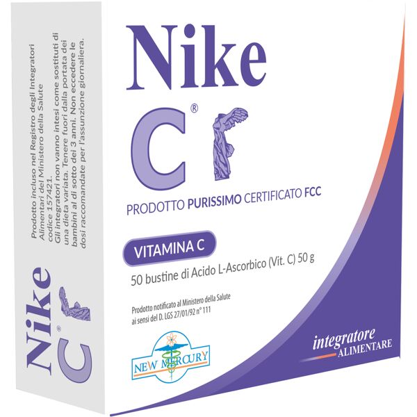 new mercury srl nike c vitamina c 50 bustine