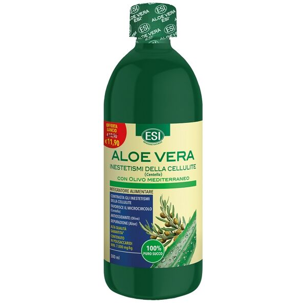 esi aloe vera cellulite olivo succo 500 ml