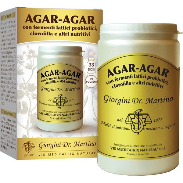 giorgini agar-agar fermenti clorofilla nutritivi polvere solubile 150 g