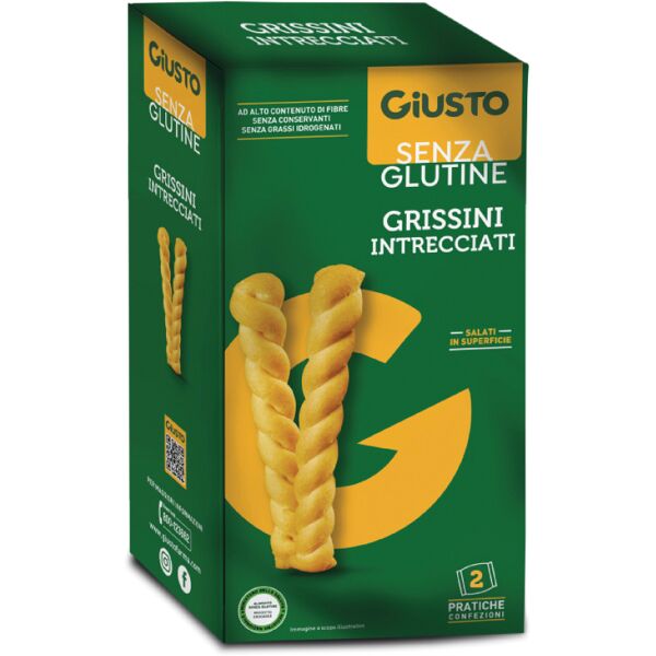 farmafood srl giusto senza glutine intrecciati grissini 150 g