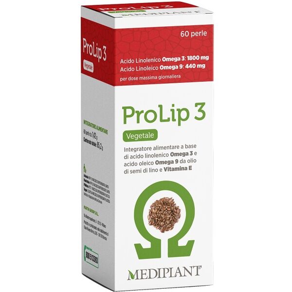 mediplant prolip 3 vegetale 60 perle