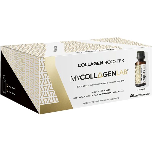 montefarmaco otc spa mycollagenlab collagen booster 14 flaconi