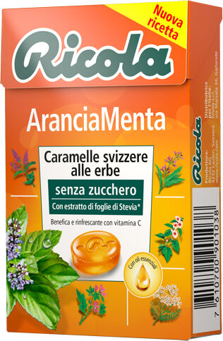 divita srl ricola arancia-menta s/z 50g