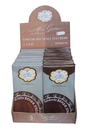 mario gallucci snc tavoletta cioccolato fondene senza zucchero 100 g