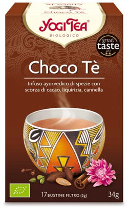 yogi tea fdl tea choco te'bio 34g