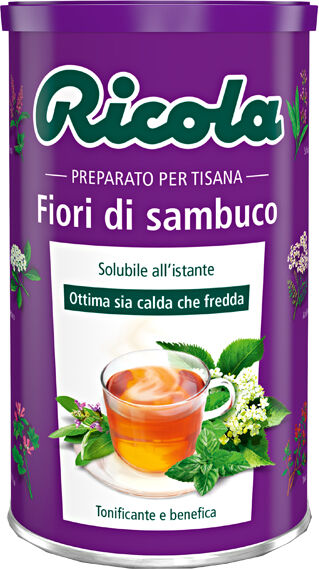 divita srl ricola tisana sambuco 200g