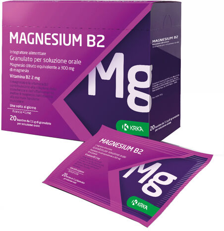 krka farmaceutici magnesium b2 300/2mg 20bust