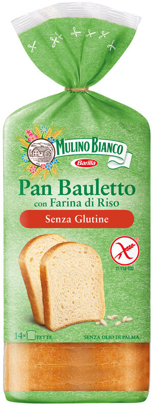 mulino bianco pane bauletto con farina di riso 300 g