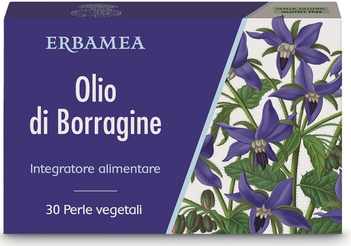 erbamea olio di borragine 30 perle vegetali