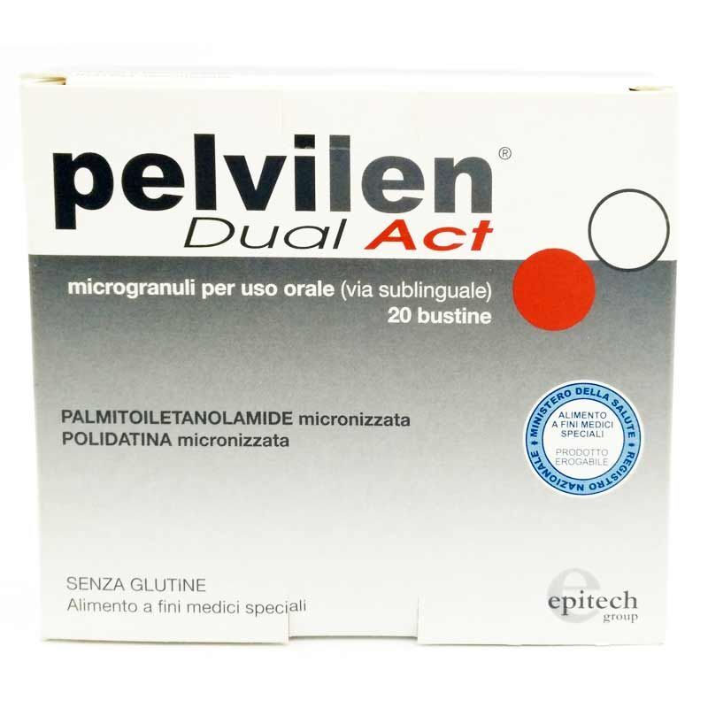 pelvilen dual act integratore azione antiossidante 20 bustine