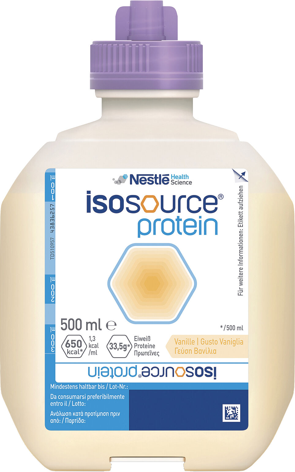 isosource protein vaniglia 500 ml