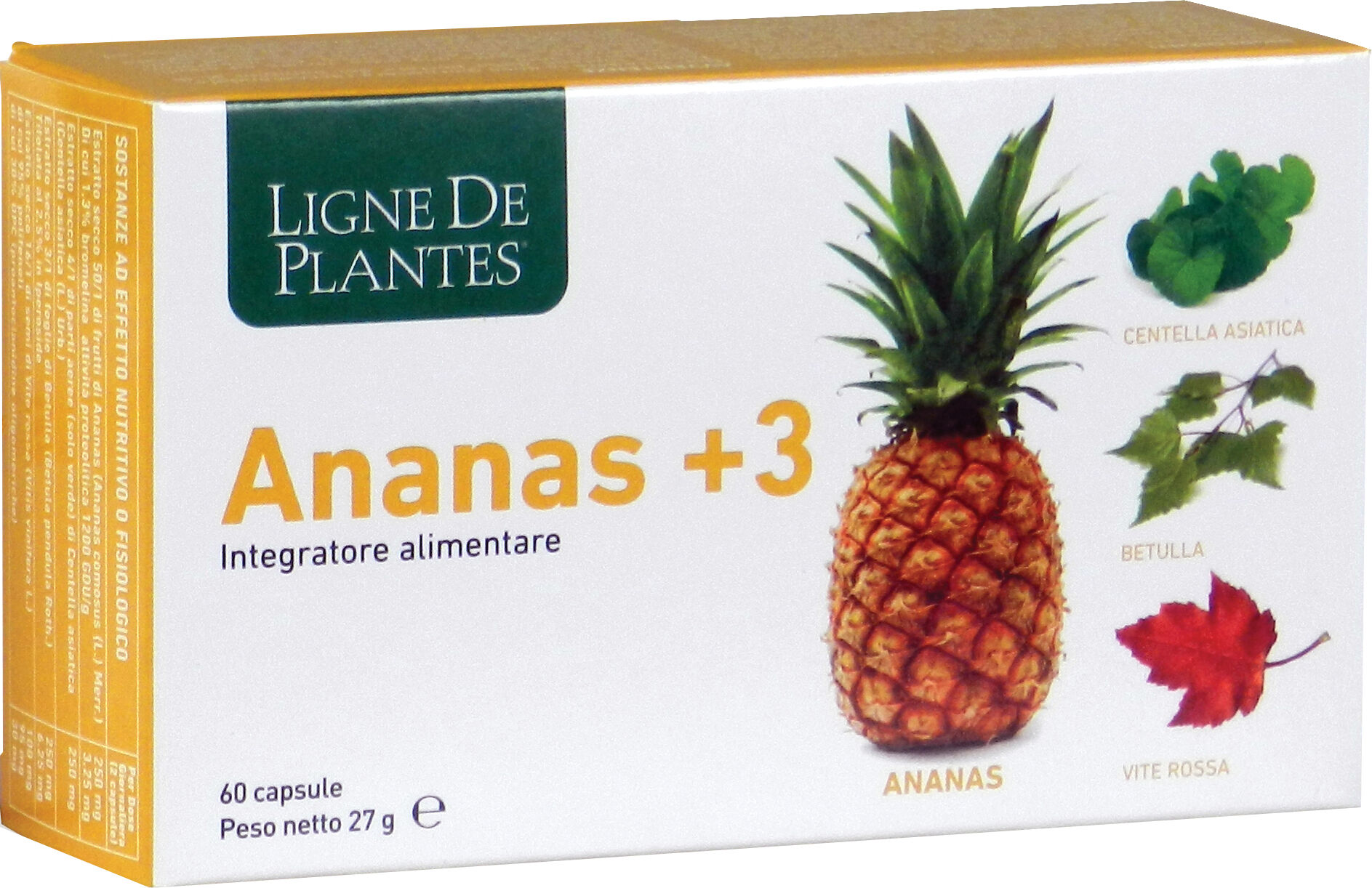 natura service ananas +3 60 capsule