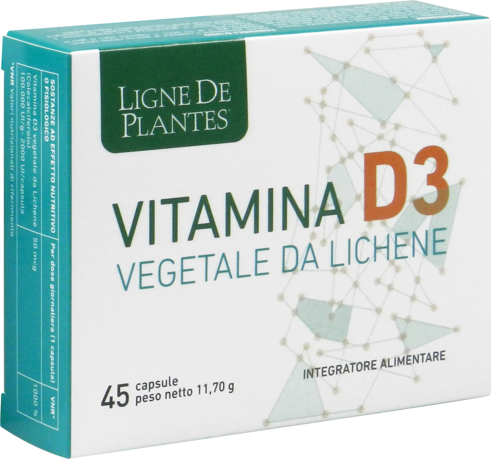 natura service srl ligne de plantes vitamina d3 vegetale 45 capsule