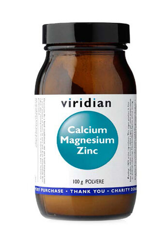 natur srl viridian calcium magnesium zinc 100g polvere viridian calcio magnesio zinco
