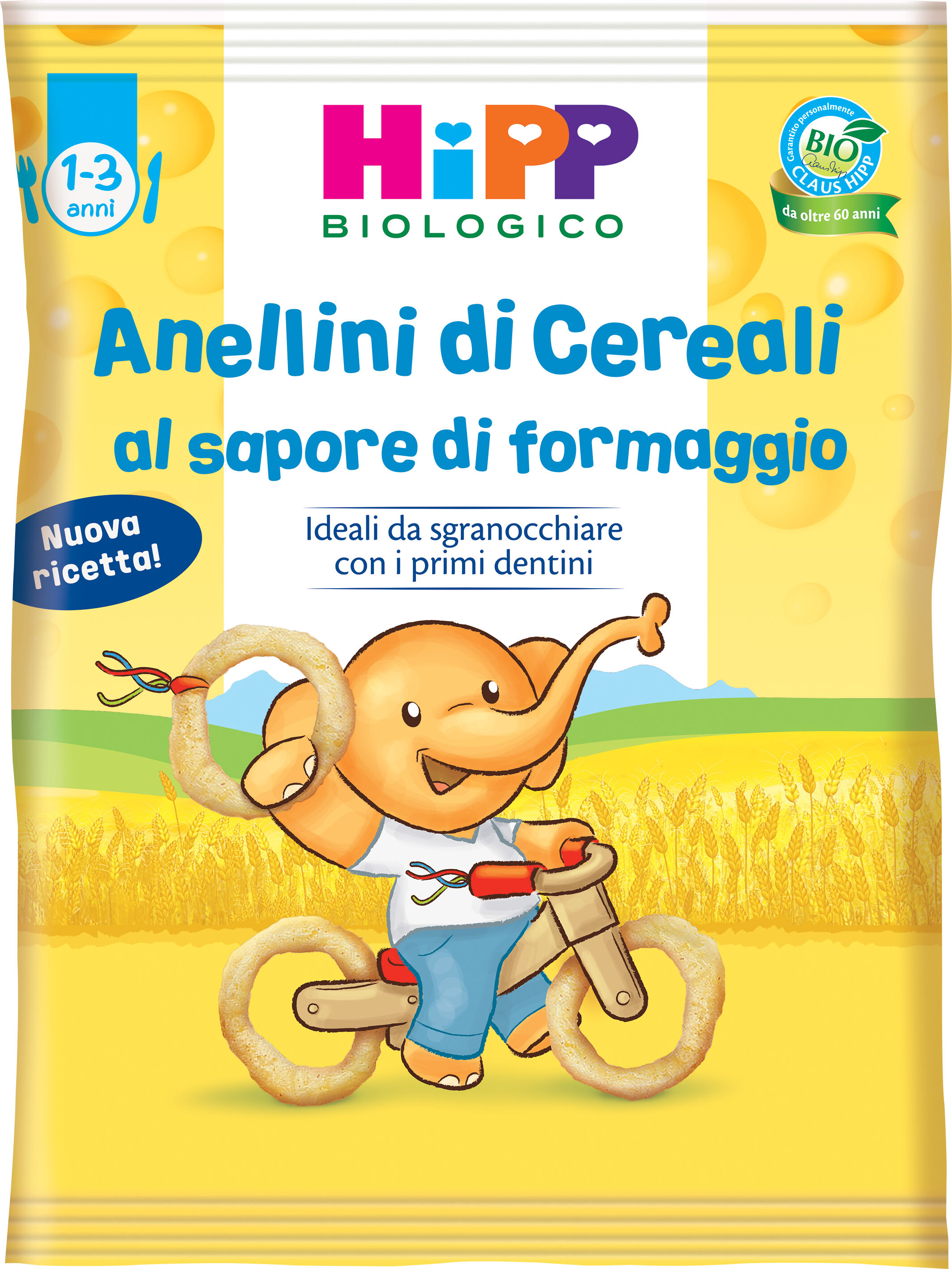 hipp bio anellini cereali 25 g