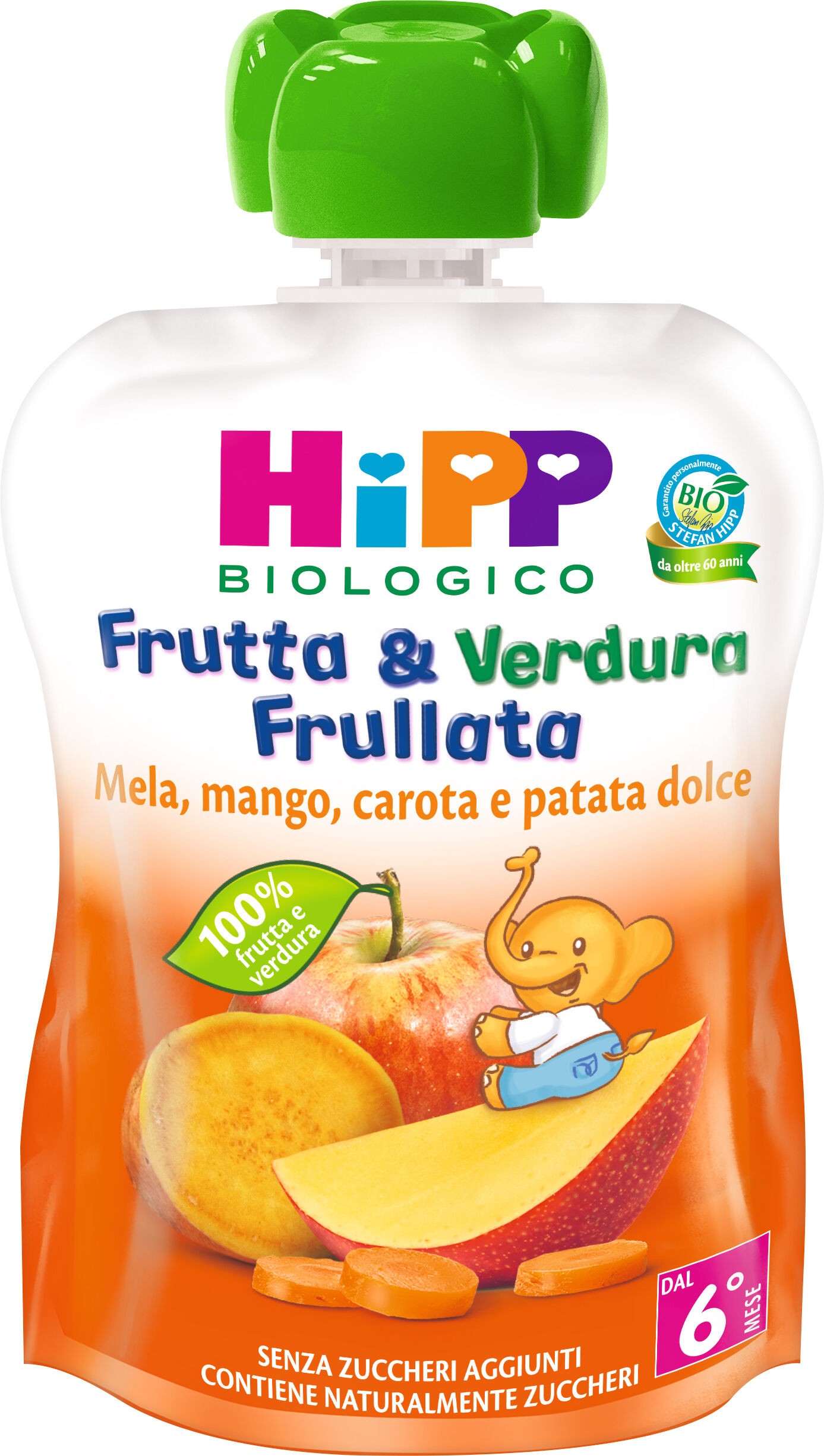 hipp bio frutta & verdura carota mango banana 90 g