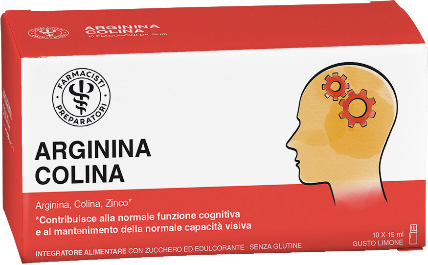 unifarco lfp arginina colina 10 flaconcini da 15 ml