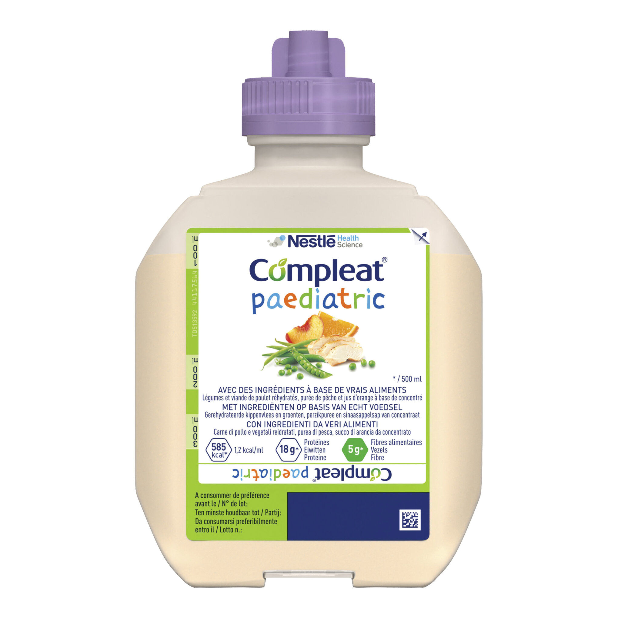 nestle' compleat paediatric 500 ml