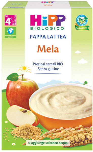 hipp bio pappa lattea mela 250 g