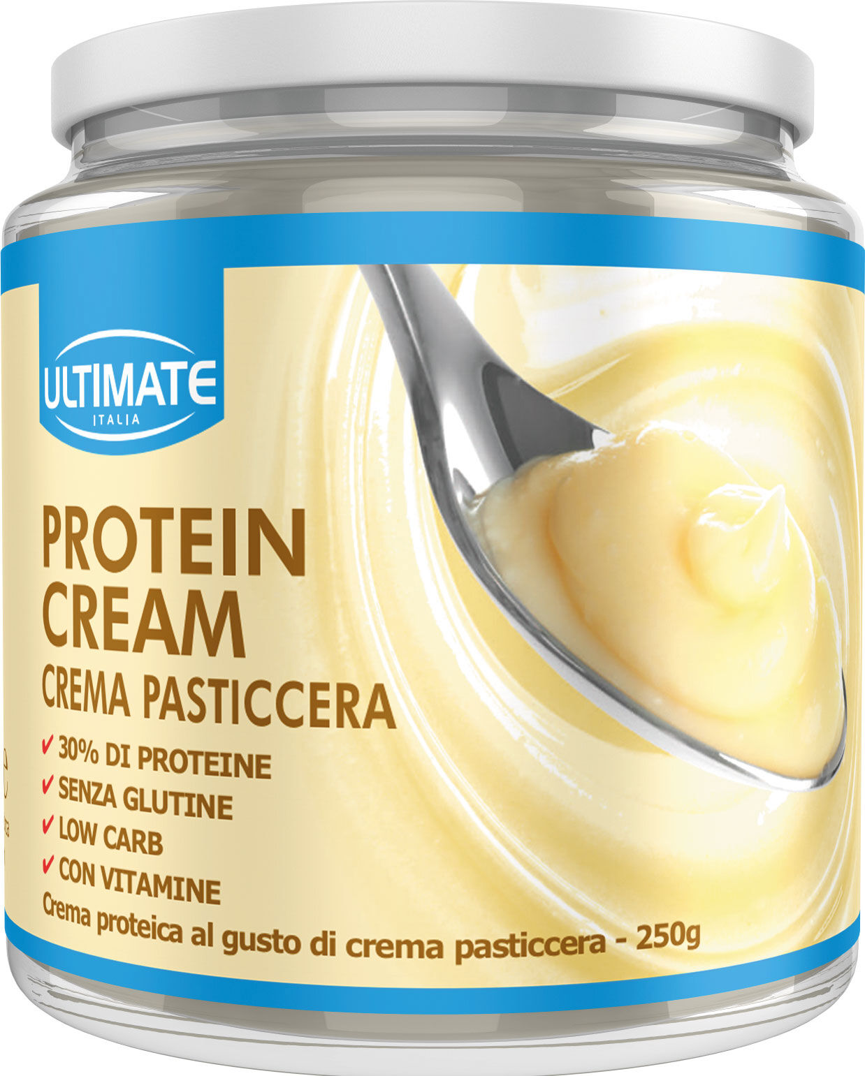 ultimate protein cream crema pasticcera 250 g