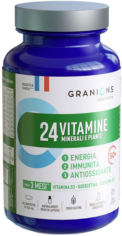 equilibre attitude sas granions 24 vitamine minerali e piante 90 compresse