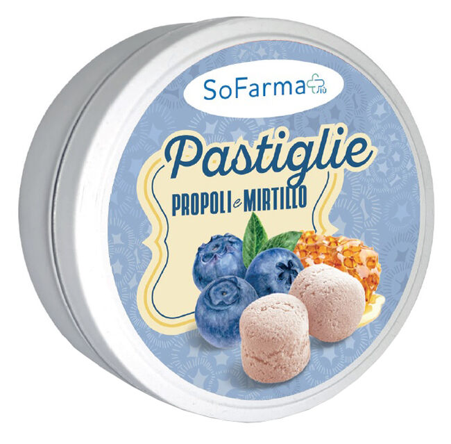 so.farma.morra spa sofarmapiu' caramelle propoli mirtillo 40 g